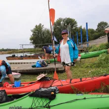 Kajakarze dopłynęli do Torunia, 7.08.2025 r.