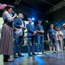9. Festiwal Wisły - powitanie flisaków w Toruniu