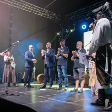 9. Festiwal Wisły - powitanie flisaków w Toruniu