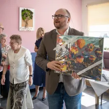 Wizyty prezydenta Pawła Gulewskiego w DDPS