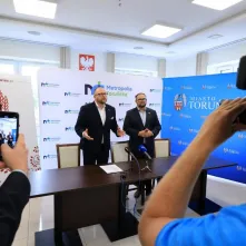 Podpisanie porozumienia komunikacyjnego między Gminą Miasta Toruń i Gminą Zławieś Wielka