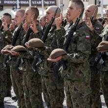 39. przysięga żołnierzy Terytorialnej Służby Wojskowej