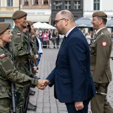39. przysięga żołnierzy Terytorialnej Służby Wojskowej