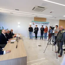 Podpisanie porozumienia dot. połączenia autobusowego z Łysomicami