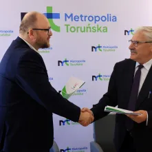 Podpisanie porozumienia dot. połączenia autobusowego z Łysomicami