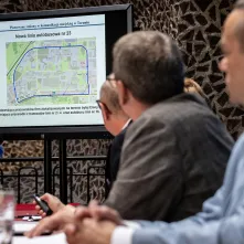 Briefing prasowy dotyczący zmian w komunikacji miejskiej