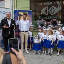 Anioł zamieszkał na Rynku Nowomiejskim, 29.08.2025 r.
