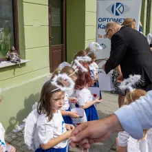 Anioł zamieszkał na Rynku Nowomiejskim, 29.08.2025 r.
