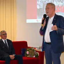 Spotkanie z działaczem toruńskiej "Solidarności" Lechem Różańskim