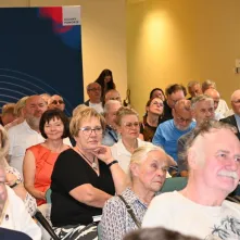 Spotkanie z działaczem toruńskiej "Solidarności" Lechem Różańskim