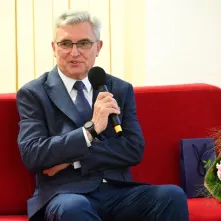 Spotkanie z działaczem toruńskiej "Solidarności" Lechem Różańskim