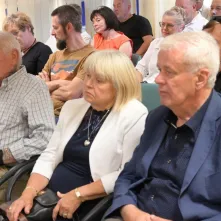Spotkanie z działaczem toruńskiej "Solidarności" Lechem Różańskim