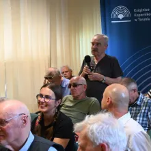 Spotkanie z działaczem toruńskiej "Solidarności" Lechem Różańskim