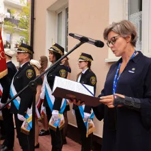 Odsłonięcie tablicy pamięci prof. Wilhelminy Iwanowskiej