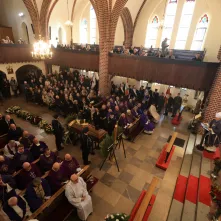 Pogrzeb ks. Stanisława Kardasza - Msza św.