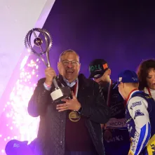 Finał KS Toruń - Motor Lublin - podium, 28.09.2025 r.