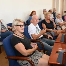 „60+ z PTTK” z wizytą w Urzędzie Miasta Torunia