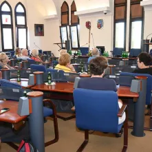„60+ z PTTK” z wizytą w Urzędzie Miasta Torunia