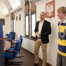  Młodzież z Filadelfii z wizytą w urzędzie