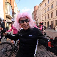 Różowy Przejazd Rowerowy
