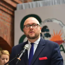 80-lecie Zespołu Szkół Inżynierii Środowiska w Toruniu, wręczenie Medalu "Za Zasługi dla Miasta Torunia"