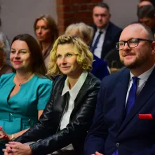 80-lecie Zespołu Szkół Inżynierii Środowiska w Toruniu, wręczenie Medalu "Za Zasługi dla Miasta Torunia"