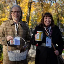 Coroczna kwesta na renowację nagrobków na cmentarzu św.Jerzego