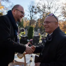 Coroczna kwesta na renowację nagrobków na cmentarzu św.Jerzego