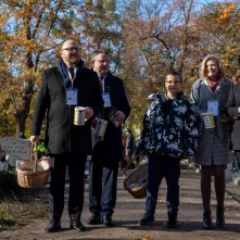 Coroczna kwesta na renowację nagrobków na cmentarzu św.Jerzego