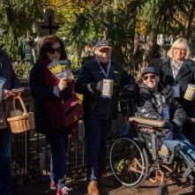 Coroczna kwesta na renowację nagrobków na cmentarzu św.Jerzego