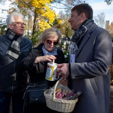 Coroczna kwesta na renowację nagrobków na cmentarzu św.Jerzego