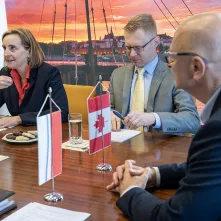 Wizyta Ambasador Kanady w Toruniu, 5.11.2025