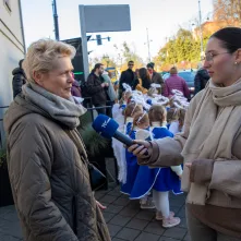 Anioł przy Domu Pizzy i Tapas 