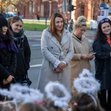 Anioł przy Domu Pizzy i Tapas 