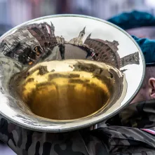 Uroczystości na Rynku Staromiejskim z okazji 107. rocznicy odzyskania niepodległości