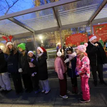 Pierwszy przejazd świątecznego tramwaju już za nami!