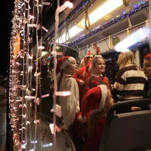 Pierwszy przejazd świątecznego tramwaju już za nami!