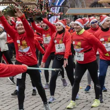 Festiwal Biegów Świętych Mikołajów w Toruniu