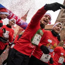 Festiwal Biegów Świętych Mikołajów w Toruniu