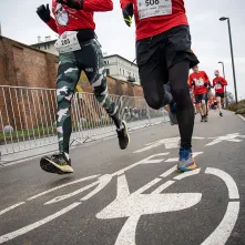 Festiwal Biegów Świętych Mikołajów w Toruniu
