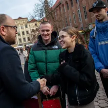 Prezydent podziękował młodzieży z ZSIŚ, 10.12.2025 