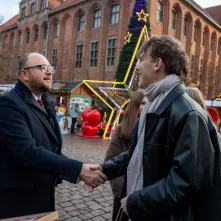 Prezydent podziękował młodzieży z ZSIŚ, 10.12.2025 