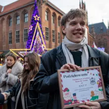 Prezydent podziękował młodzieży z ZSIŚ, 10.12.2025 