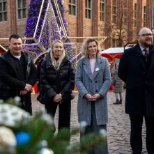 Prezydent podziękował młodzieży z ZSIŚ, 10.12.2025 