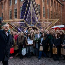 Prezydent podziękował młodzieży z ZSIŚ, 10.12.2025 