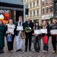 Prezydent podziękował młodzieży z ZSIŚ, 10.12.2025 