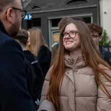 Prezydent podziękował młodzieży z ZSIŚ, 10.12.2025 