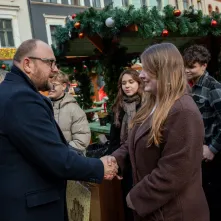 Prezydent podziękował młodzieży z ZSIŚ, 10.12.2025 