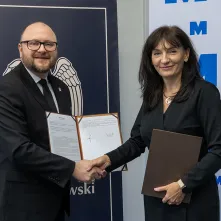 Podpisanie umowy Gminy Miasta Toruń z Uniwersytetem Merito WSB