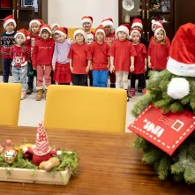 Przedszkolaki z PM1 z wizytą u prezydenta, 15.12.2025